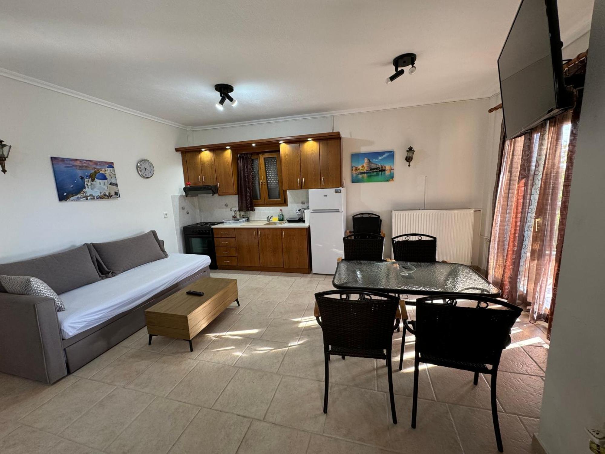 Caryatis Ntoridis Studios & Apartments In Afitos Exterior photo